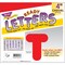 Trend Enterprises Red 4 Casual Uppercase Ready Letters, PK6 T457 - alternate 4